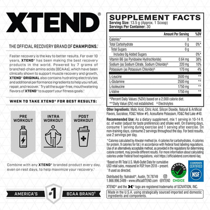 Xtend bcaa 30 servings (ORANGE CREAM)